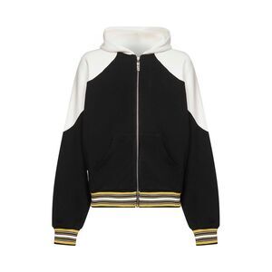 Pdf Men Black Cotton Giulio Zip-Up Hoodie